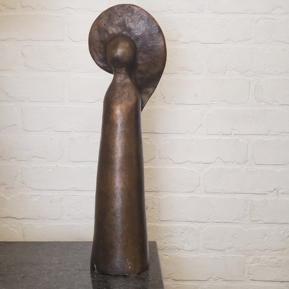 Guillaume Chaye "Madame Le Lune" Bronze Sculpture - Picture 13 of 16